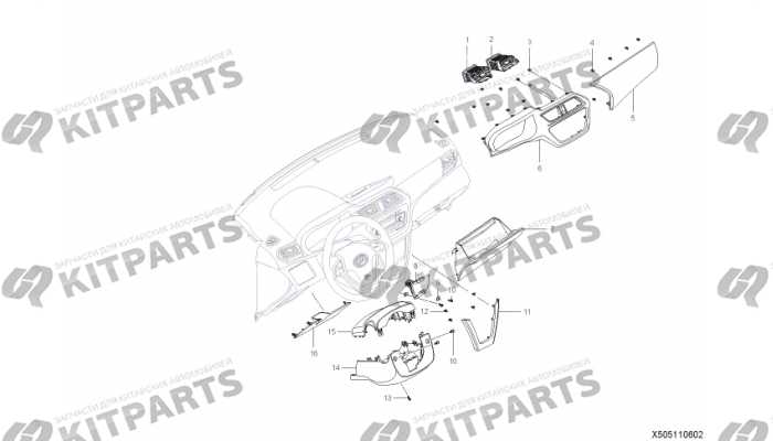 Накладки панели приборов Lifan X50