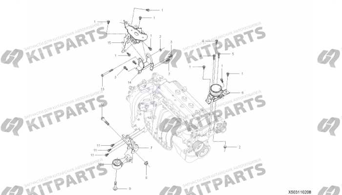 Подушки двигателя 2 Lifan