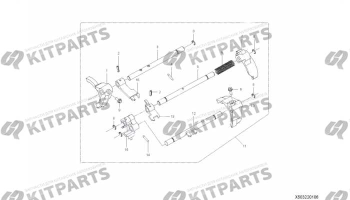 Вилки переключения передач Lifan