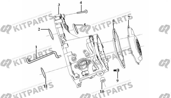 Корпус КПП (МКПП) Lifan X70