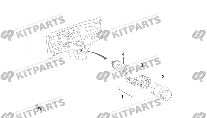 Прикуриватель Haval H8