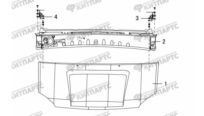 Капот Great Wall Hover H3