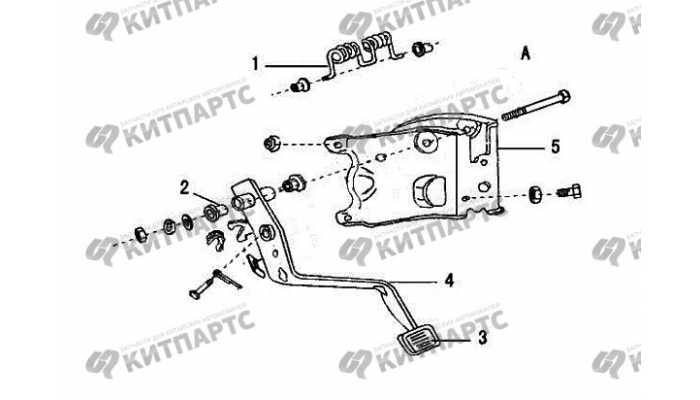Педаль сцепления Great Wall